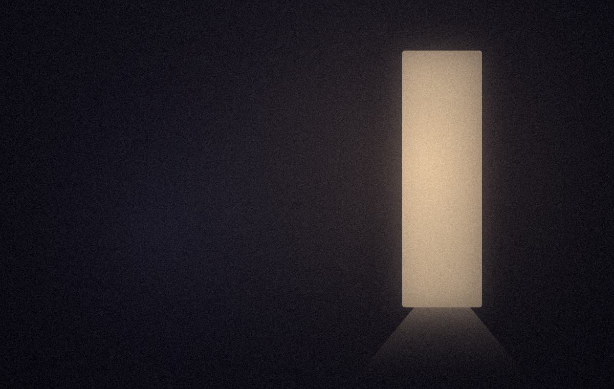 A dim, quiet doorway in low light